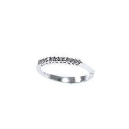 11 diamonds veretta ring - 2mm