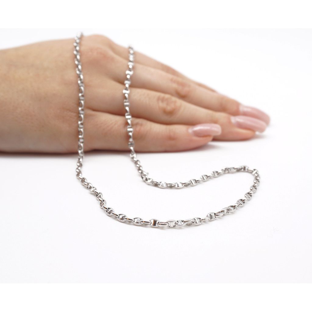 Traversino 60 cm oro bianco