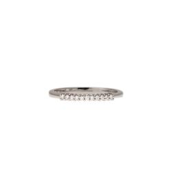 11 diamonds veretta ring - 2mm