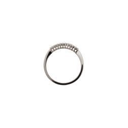 11 diamonds veretta ring - 2mm