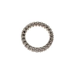 Platinum and 24 Diamond Veretta Eternity Ring