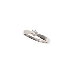 Solitaire Band Diamond 0.19ct GIA
