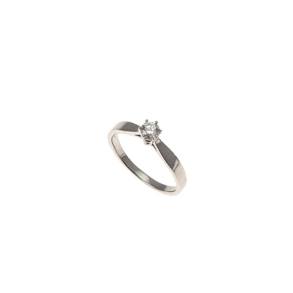 Solitario Band Diamante 0.19ct GIA