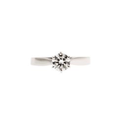 Solitario Band in Platino Diamante 0.70ct GIA
