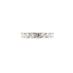 Veretta 7 Diamonds Suspended - Width 3.60mm White Gold