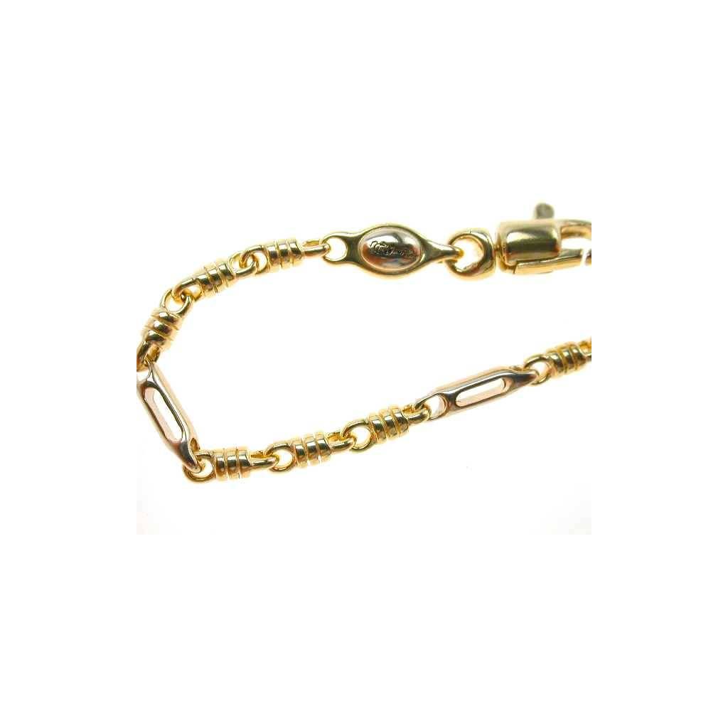 Collana 61cm Catena 3+1 molle e tubetto forato