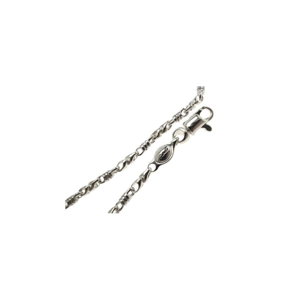 Bracelet Spring Chain and Alternating Arrow White Gold