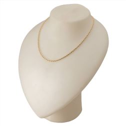 Girocollo Corda Oro Giallo 45cm x 2.70mm