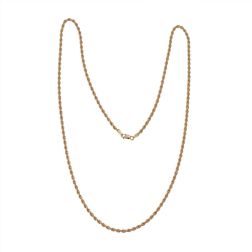 Rope Necklace Yellow Gold 70cm x 2.70mm