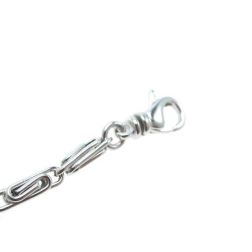 Necklace Laccio 70cm Chain Snail Tubular White Gold