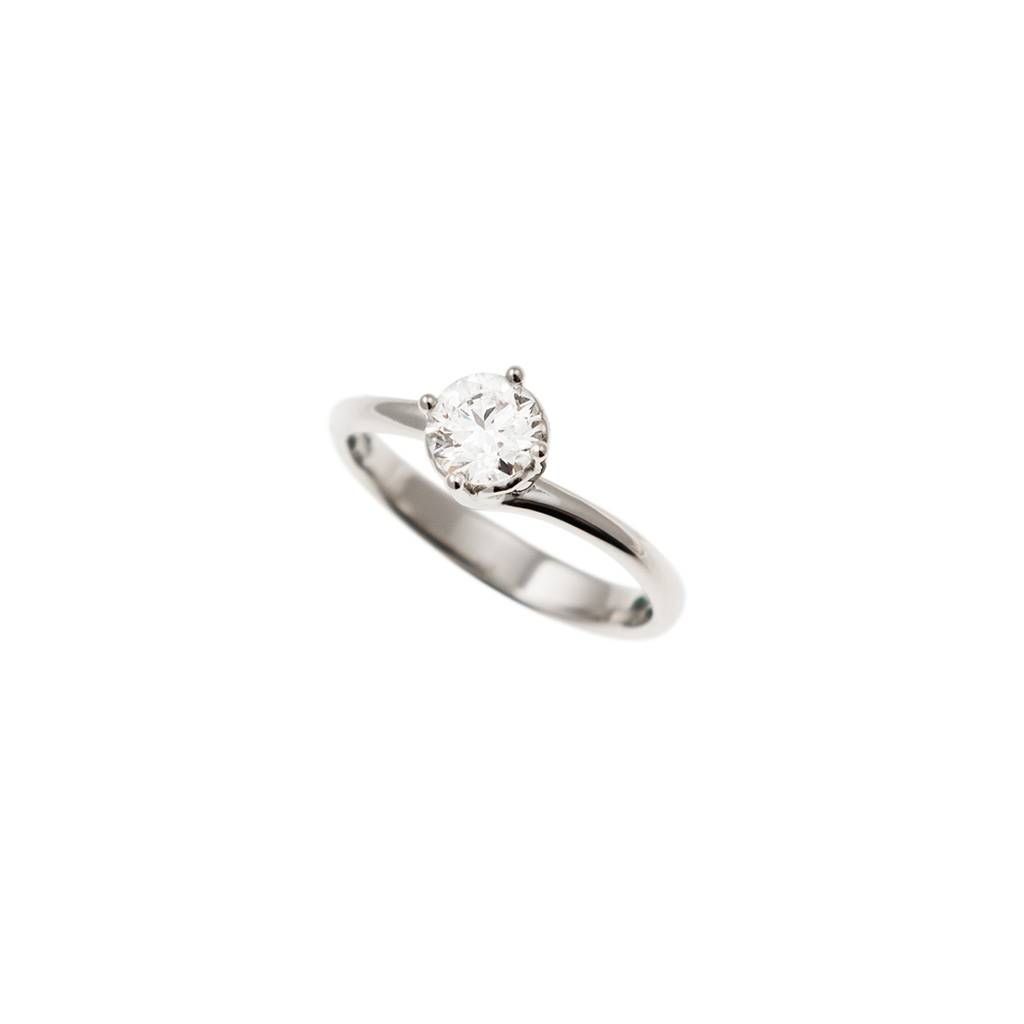 Solitario "Love Panarea" Diamante GIA da 0.70ct Platino