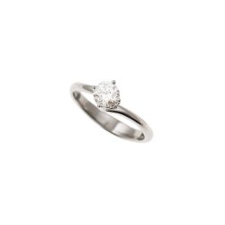 Solitaire "Love Panarea" GIA Diamond 0.55ct Platinum