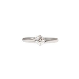 Solitaire "Love Panarea" GIA Diamond 0.40ct Platinum