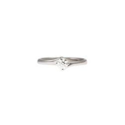 Solitario "Love Panarea" Diamante GIA da 0.30ct Platino
