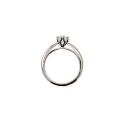 Solitaire "Blossom" 0.72ct GIA Diamond Platinum