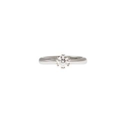 Solitario "Blossom" Diamante GIA da 0.54ct Platino