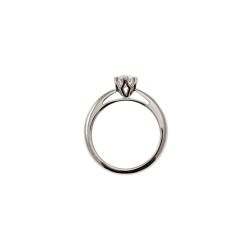 Solitario "Blossom" Diamante GIA da 0.54ct Platino