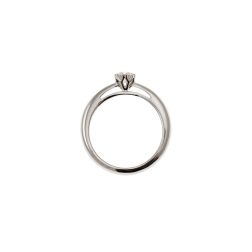Solitaire "Blossom" 0.30ct GIA Diamond Platinum