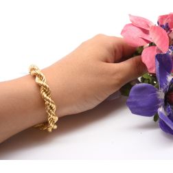 Photo of worn Rope Anklet/Bracelet x 7.70mm