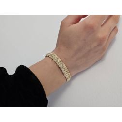 Bracciale corda multifilo foto indossata