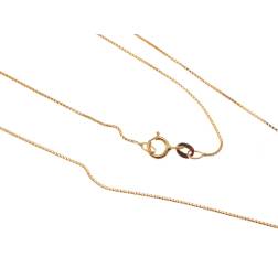 Necklace Veneta 45cm 0.70mm 18kt yellow gold