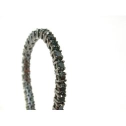 Black Diamonds Tennis Bracelet 19cm x 2.40mm