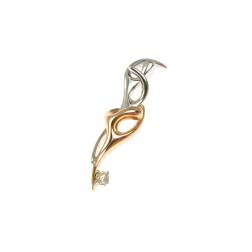 Ciondolo Abbraccio "Pleasure" con Diamante Giallo