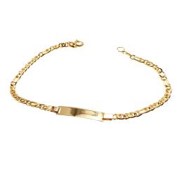 Bracciale baby pernice & tigre con targa