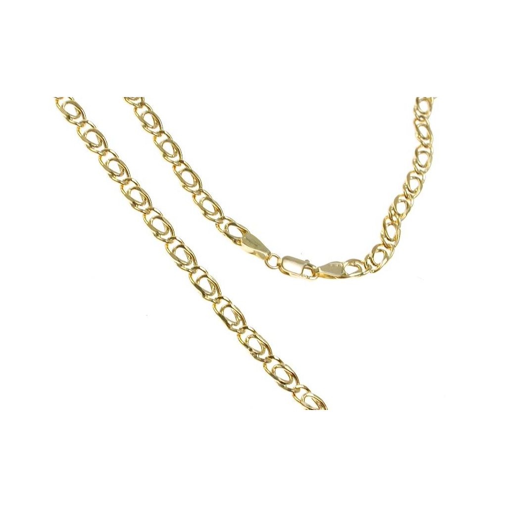 Collana maglia Accoppiata 50cm x 4.00mm