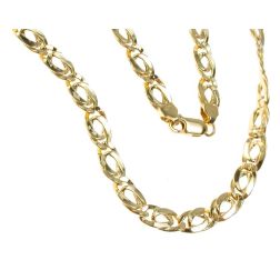 Collana maglia Accoppiata 50cm x 4.90mm