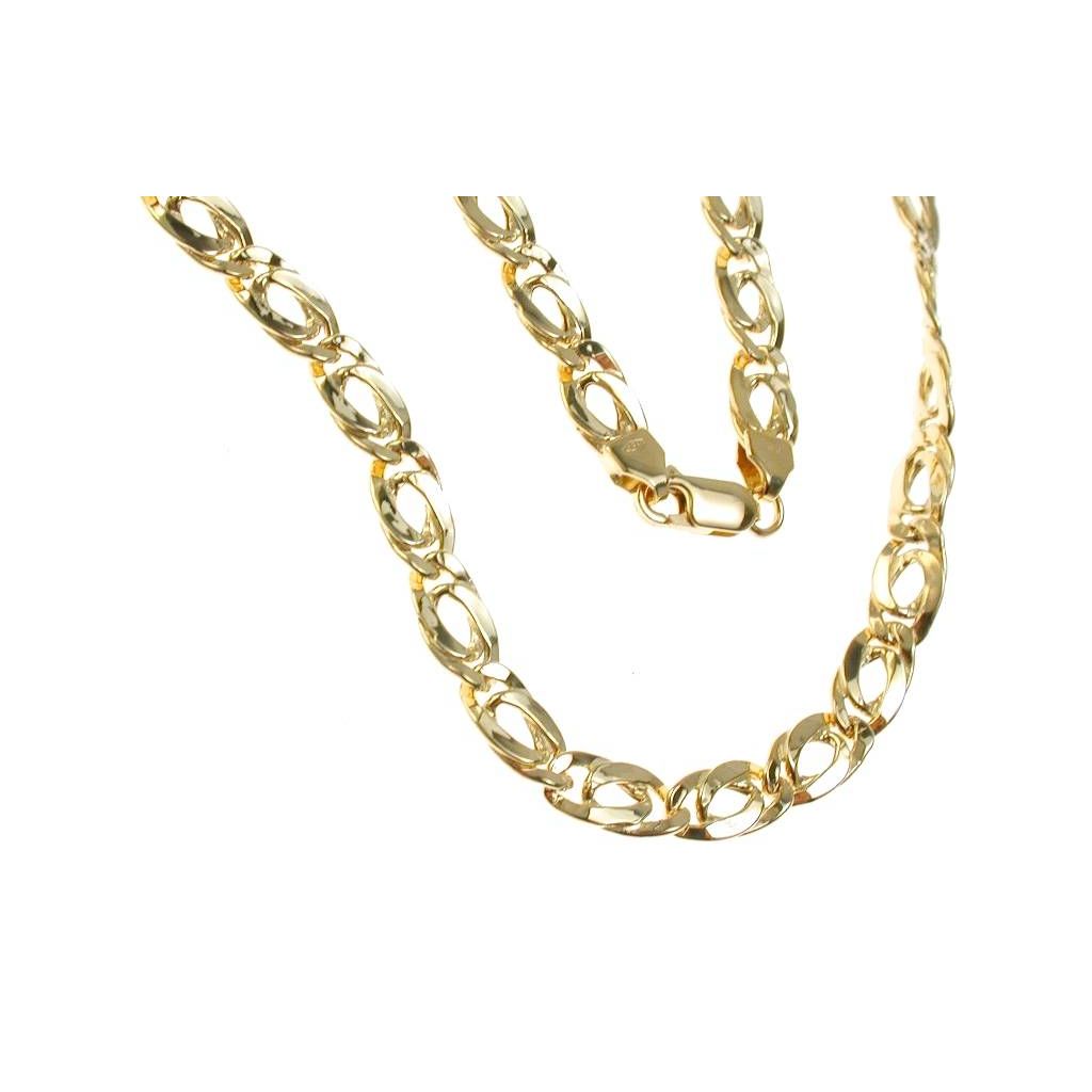 Collana maglia Accoppiata 50cm x 4.90mm