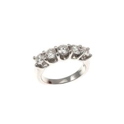 Veretta Diamanti Suspended 5 Diamanti Certificati GIA da 0.30ct