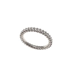 Platinum and Diamonds Twist 2.70mm Eternity Ring