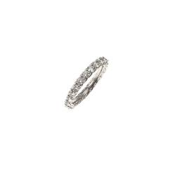 Platinum and Diamonds Twist 2.90mm Eternity Ring