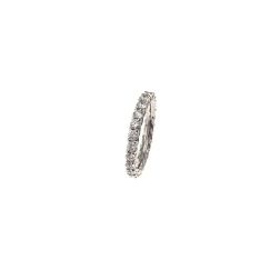 Platinum and Diamonds Twist 2.90mm Eternity Ring