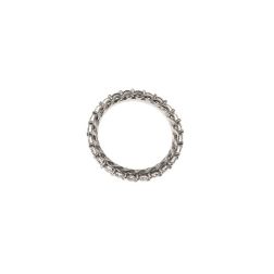 Platinum and Diamonds Twist 2.90mm Eternity Ring