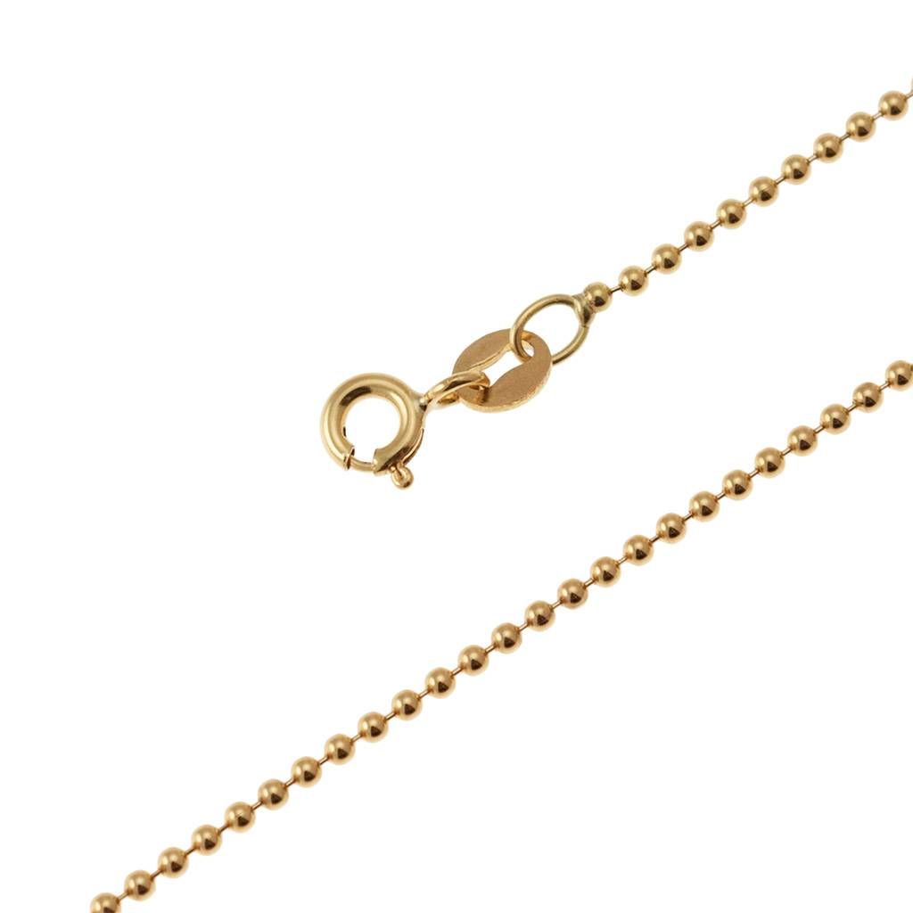 Balls chain Bracelet 15cm x 1.50mm. Spring-ring clasp.