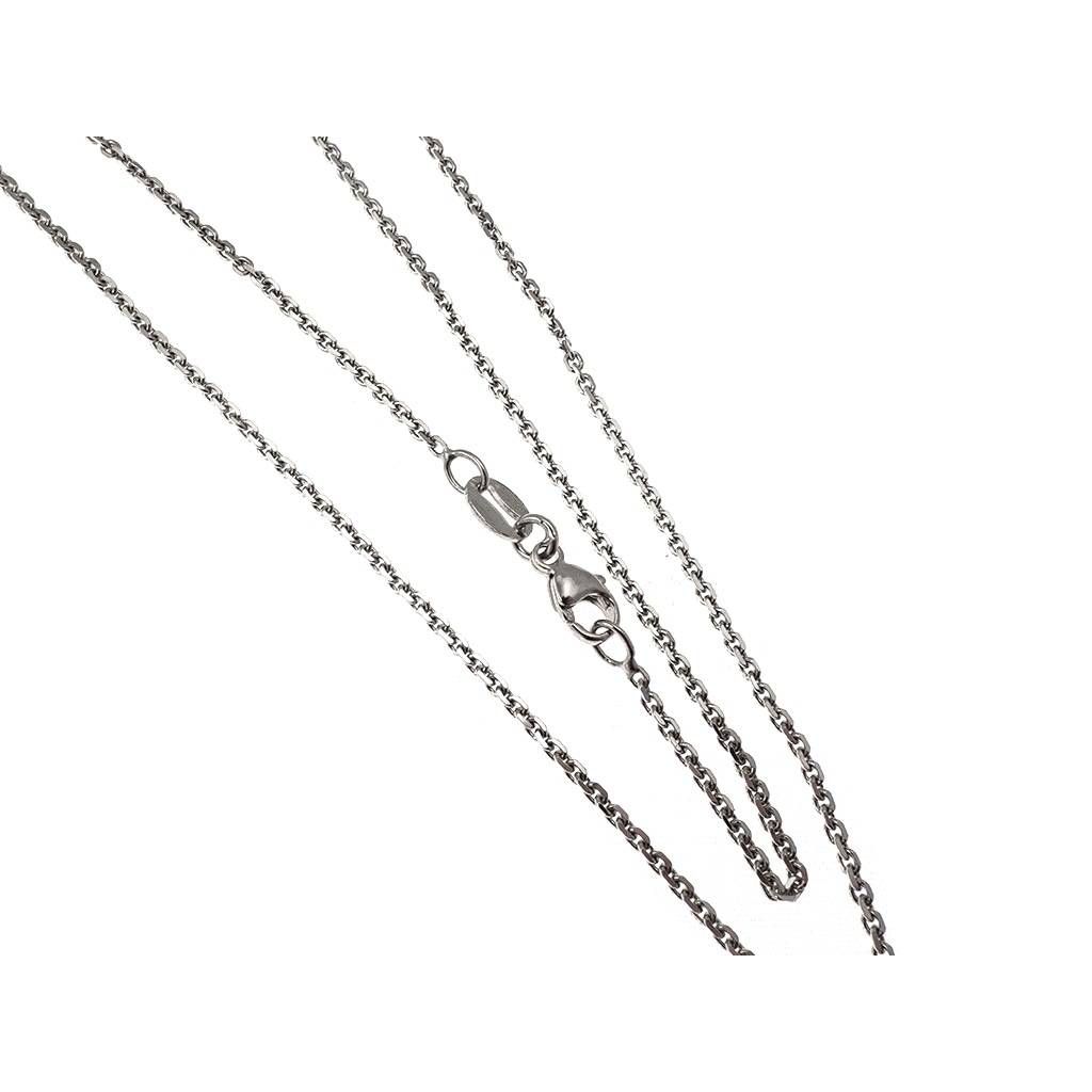 Platinum Forzatina chain necklace 45cm x 1.10mm