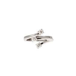 Contrariè Trilogy Ring 0.50ct - Platinum