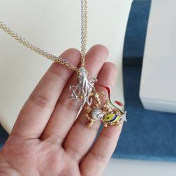 Ciondolo Acquario Polpo