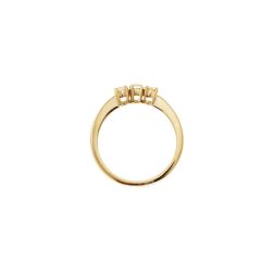 Ring Trilogy Basic 0,30ct yellow gold