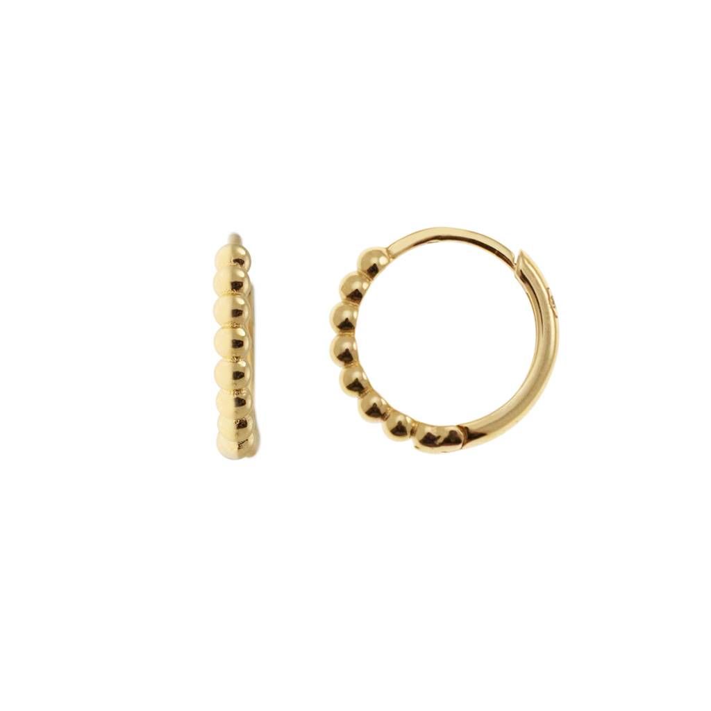 Mini Round Spheres Hoops