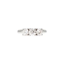 Anello Trilogy Basic 1,70ct certificati GIA