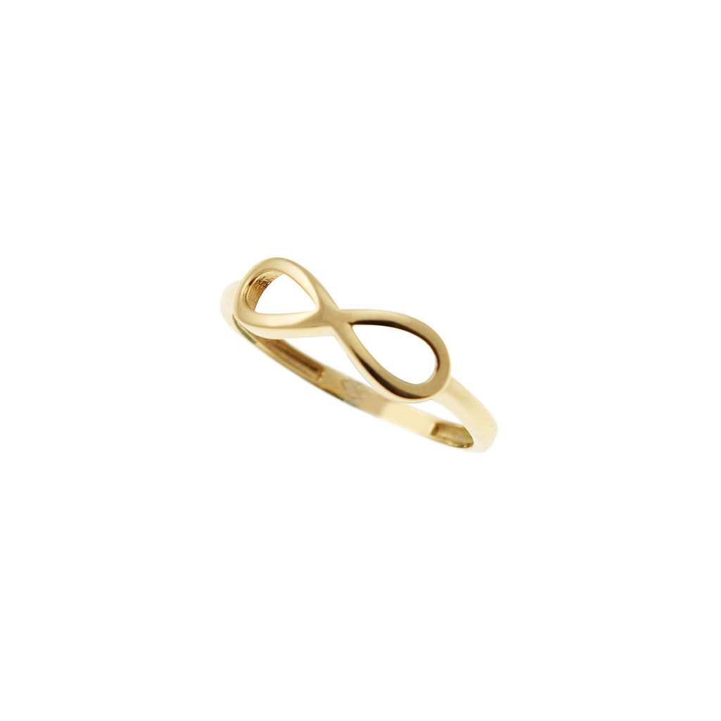 Anello Infinito Piccolo Oro Giallo