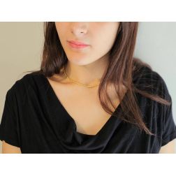 Photo of worn Rope necklace 3.80mm