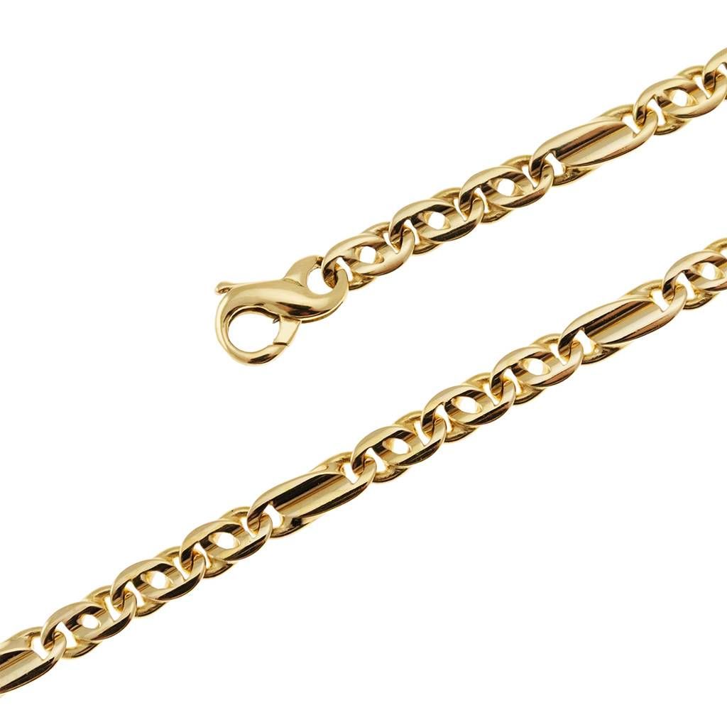 3+1 tiger necklace 59cm x 4.60mm - Solid structure