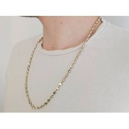 Collana D&R in Oro bianco e giallo  foto indossata