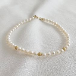 Bracciale Perle Delicious Oro Giallo