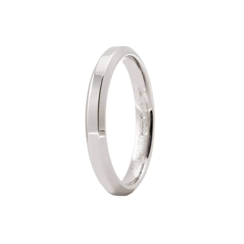 Fede Hydra Slim Oro Bianco UNOAERRE