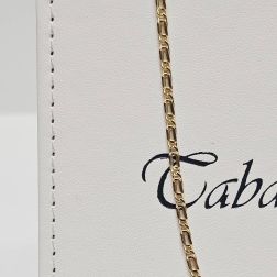 Collana Pernice 50cm x 2.70mm in Oro Giallo